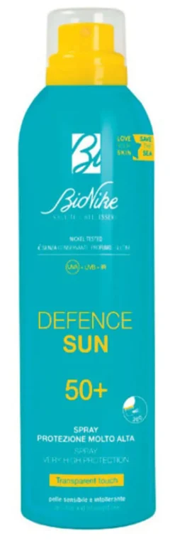 DEFENCE SUN SPRAY TRANSPARENT TOUCH 50+ 200 ML