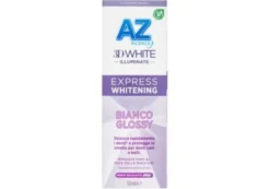 Dentifricio AZ 3D White Expert Glossy sbiancante, 65ml