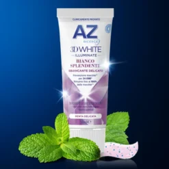 Dentifricio AZ 3D White Illuminate Bianco Fresh, 50ml