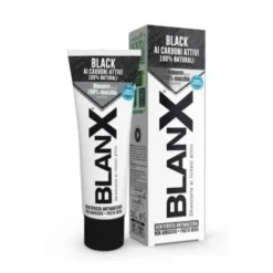 Dentifricio Blanx Black Carbone sbiancante, 75ml