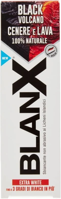 Dentifricio Blanx Black Volcano sbiancante, 75ml
