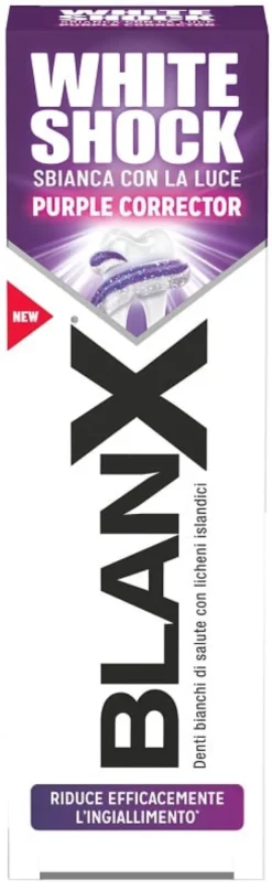 Dentifricio Blanx White Shock Purple Dent sbiancante