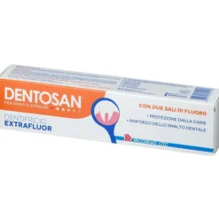Dentifricio Dentosan Extrafluor al fluoro, 75ml