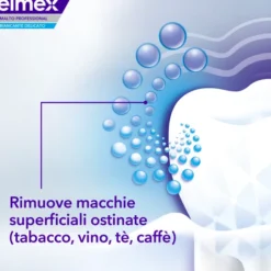 Dentifricio Elmex Bianco Smalto sbiancante delicato, 75ml