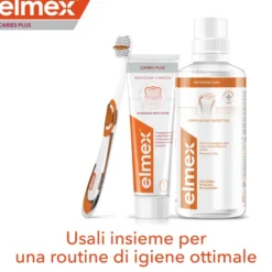 Dentifricio Elmex Caries Plus protezione anticarie, 75ml