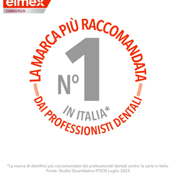 Dentifricio Elmex Caries Plus protezione anticarie, 75ml