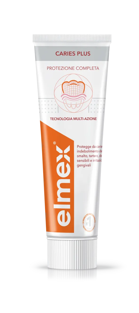 Dentifricio Elmex Caries Plus protezione anticarie, 75ml