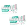 DENTIFRICIO ELMEX SENSITIVE RIPARA & PREVIENE 75 ML Pack X2
