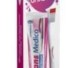 Dentifricio Forhans Med+ con spazzolino, gel senza fluoro