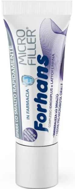 Dentifricio Forhans Microfiller remineralizzante, 12ml