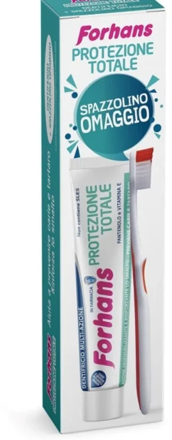 Dentifricio Forhans Protezione Totale + Spazzolino