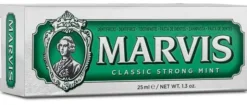 Dentifricio Marvis Classic Strong Mint alla menta, 25ml