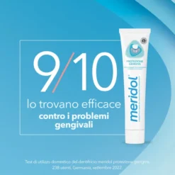 Dentifricio Meridol Protezione Gengive, formato 20ml viaggio