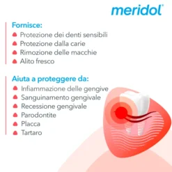 Dentifricio Meridol Protezione Completa Gengive e Denti
