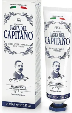 Dentifricio Pasta del Capitano 1905 Sbiancante, 75ml