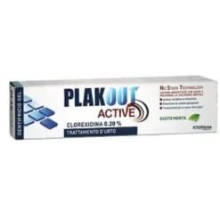 Dentifricio Plak Out Active clorexidina 0,20%, gel