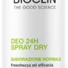 Deodorante Bioclin Deo 24H Spray Dry, effetto asciutto