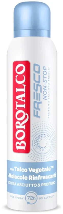 Deodorante Borotalco Deo Spray Fresco Non-Stop, 150ml