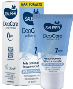Deodorante crema Sauber DeoCare protezione lunga durata, 35ml