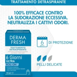Deodorante Dermafresh 6 Giorni Roll On sudorazione intensa