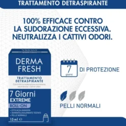 Deodorante Dermafresh 7 Giorni roll-on, sudorazione intensa