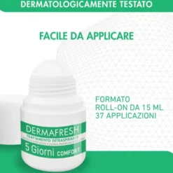 Deodorante Dermafresh 5 Giorni roll-on antitraspirante