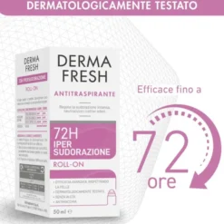 Deodorante Dermafresh 72H Ipersud roll-on, 50ml