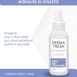 Deodorante Dermafresh 48H Ipersud spray antitraspirante