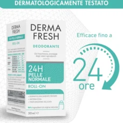 Deodorante Dermafresh 24h Roll-on pelle normale, 50ml