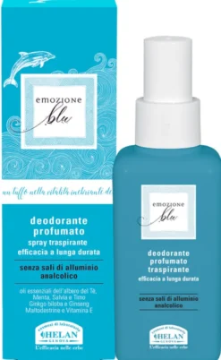 Deodorante Emozione Blu profumato pelli sensibili