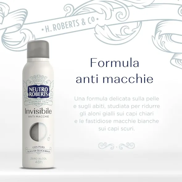 Deodorante Neutro Roberts Dermazero spray, 150ml