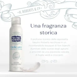 Deodorante Neutro Roberts Delicato Spray, 150ml