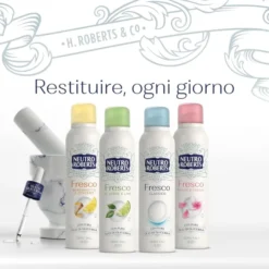Deodorante Neutro Roberts Fresco Tè Verde Spray, 150ml