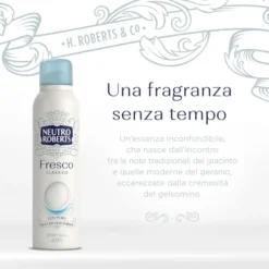 Deodorante Neutro Roberts Fresco Azzurro spray, 150ml