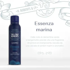 Deodorante Neutro Roberts Uomo Essenza Marina, spray 150ml