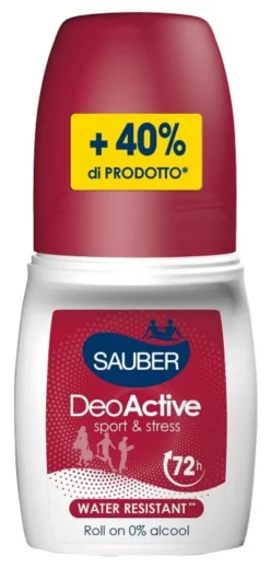 Deodorante Sauber DeoActive roll on 72 ore, 70ml