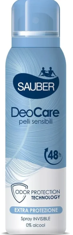 Deodorante Sauber DeoCare spray protezione lunga durata, 150ml