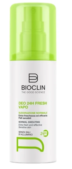 Deodorante spray Bioclin Deo 24H Vapo Fresh, protezione 24h
