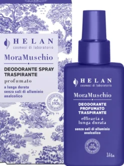 Deodorante Spray Helan I Muschi MoraMuschio traspirante