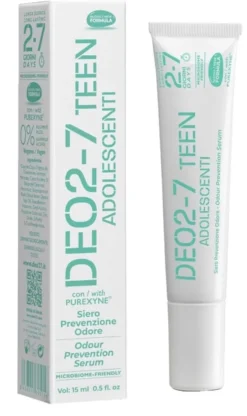 DEO 2-7 TEEN ADOLESCENTI SIERO PREVENZIONE ODORE 15 ML
