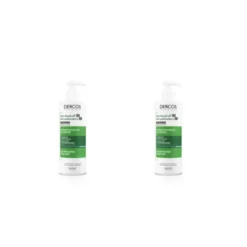 DERCOS SHAMPO ANTIFORFORA GRASSI 390 ML Pack X2