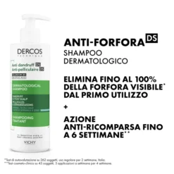 DERCOS SHAMPO ANTIFORFORA GRASSI 390 ML