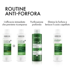 DERCOS SHAMPO ANTIFORFORA GRASSI 200 ML