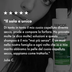 DERCOS SHAMPO ANTIFORFORA GRASSI 200 ML