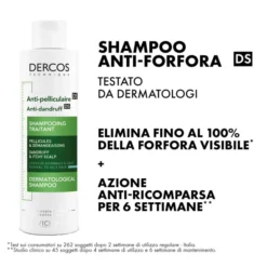 DERCOS SHAMPO ANTIFORFORA GRASSI 200 ML