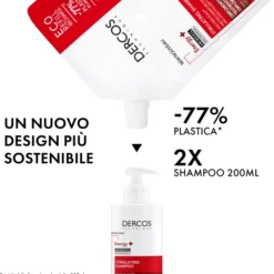 DERCOS SHAMPOO ENERGIZZANTE 400 ML