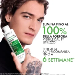 DERCOS TECHNIQUE ANTI DANDRUFF SHAMPOO 2IN1 200 ML