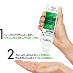DERCOS TECHNIQUE ANTI DANDRUFF SHAMPOO 2IN1 200 ML