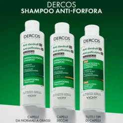 DERCOS TECHNIQUE ANTI DANDRUFF SHAMPOO 2IN1 200 ML