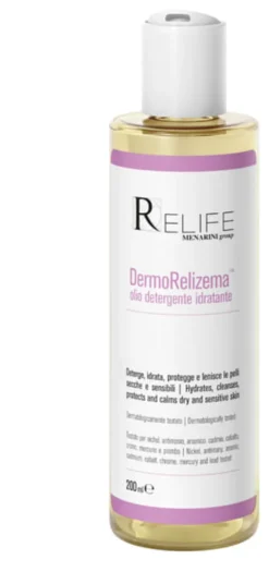 DERMORELIZEMA OLIO DETERGENTE IDRATANTE 200 ML